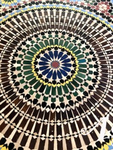 Exemple de création en zellige